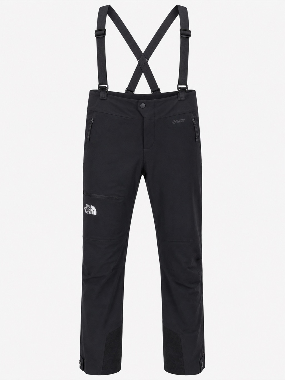 The North Face Summit Series Softshell Mountaineering Pants Suspenders Womens 4